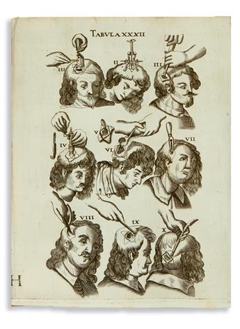 MEDICINE  SCULTETUS, JOHANNES, the Elder. Cheiroplotheke; seu . . . Armamentarium chirurgicum . . . Editio Quinta.  1665